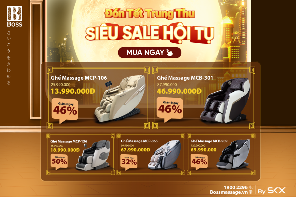 Đón Tết Trung Thu – Siêu Deal Hội Tụ Tại Boss