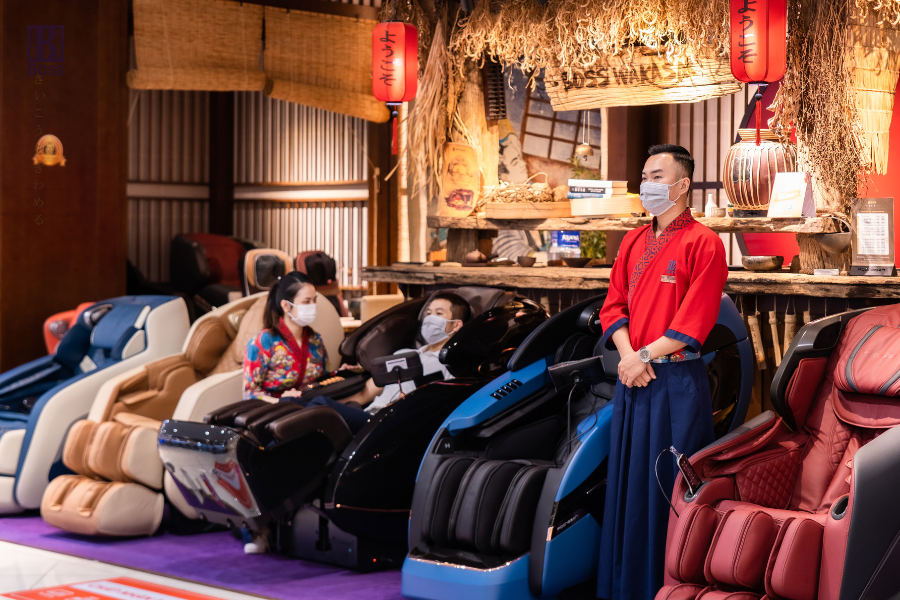 ghế massage l&agrave; g&igrave; 