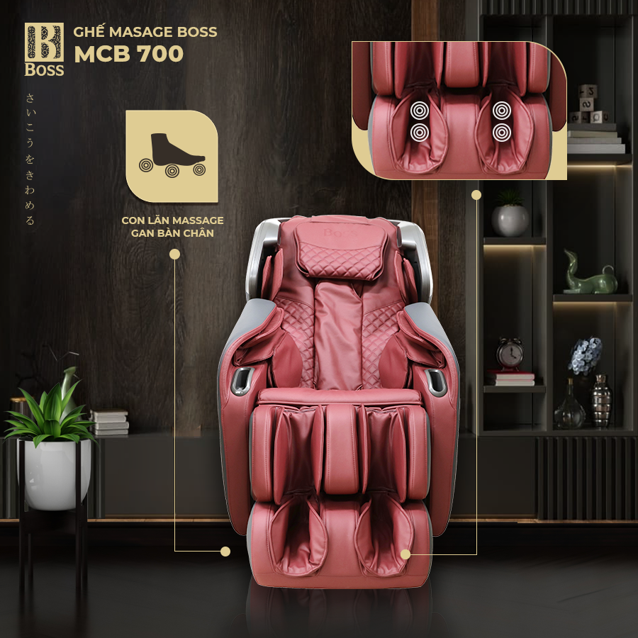 Boss MCB-803 & MCB-700 Ghế massage đa năng cho cả gia đ&igrave;nh&nbsp;