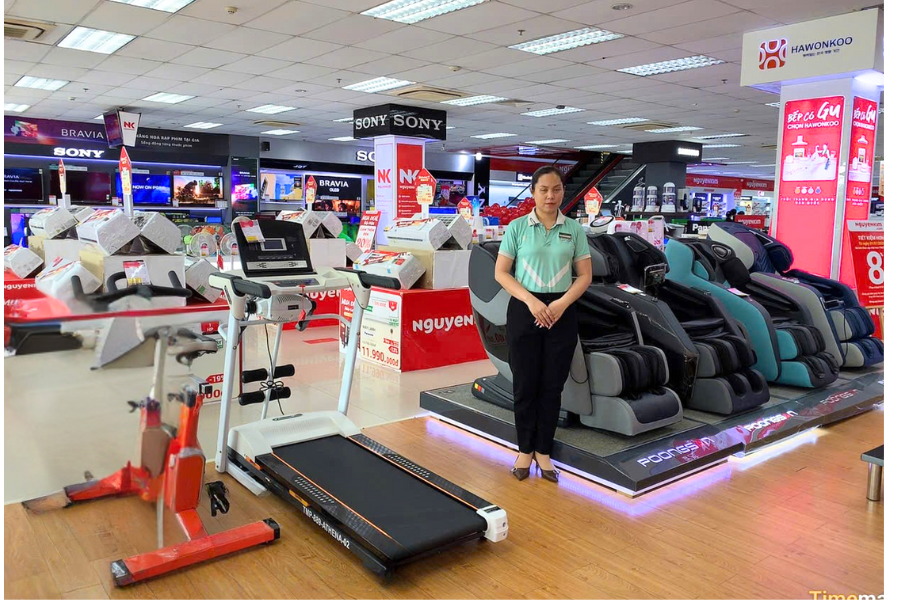ghế massage tại cà mau
