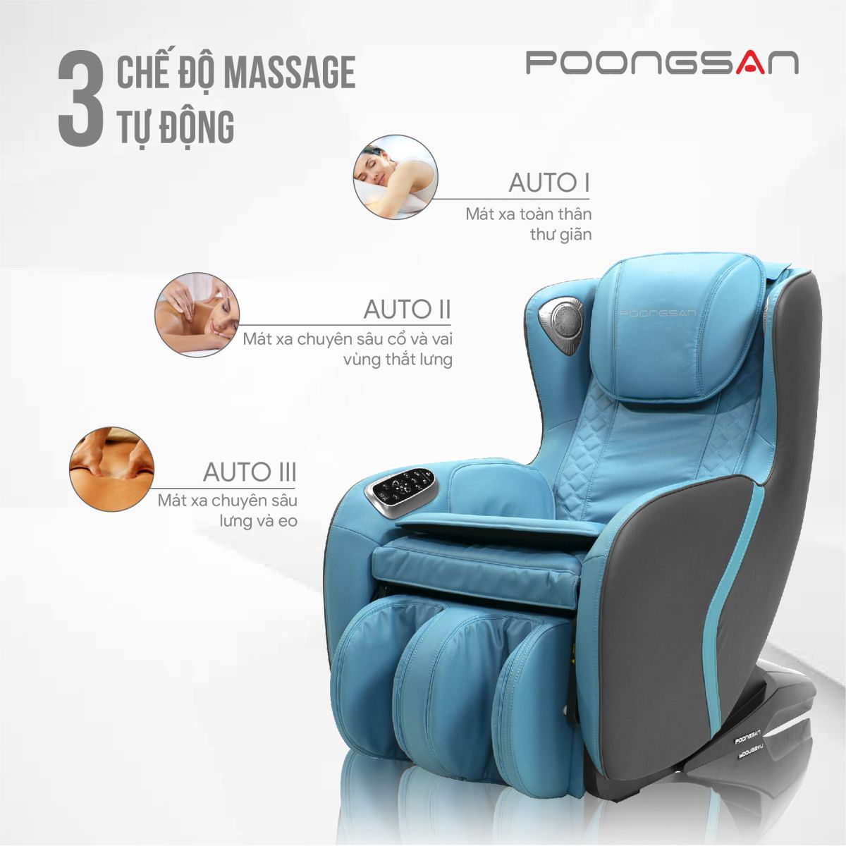Ghế massage Poongsan MCP-129