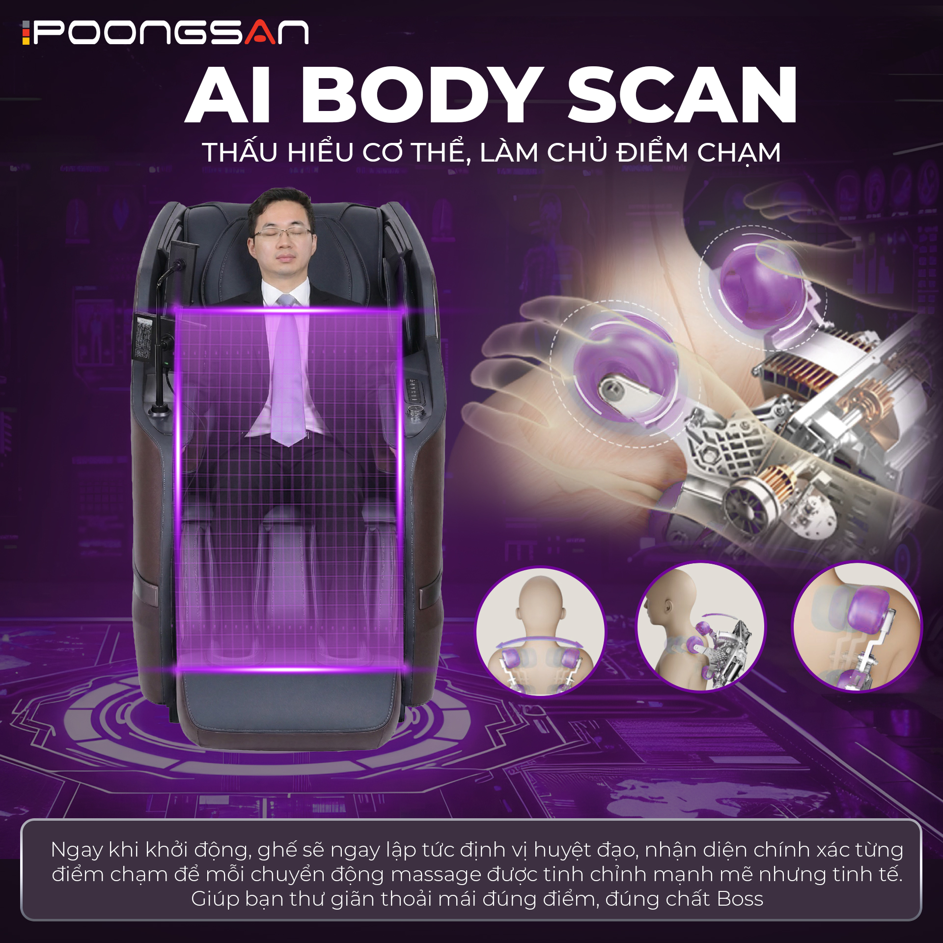 Ghế massage Boss MCB-569