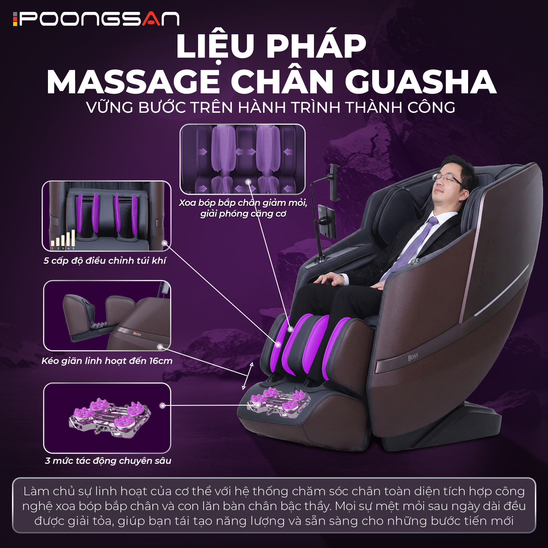 Ghế massage Boss MCB-569
