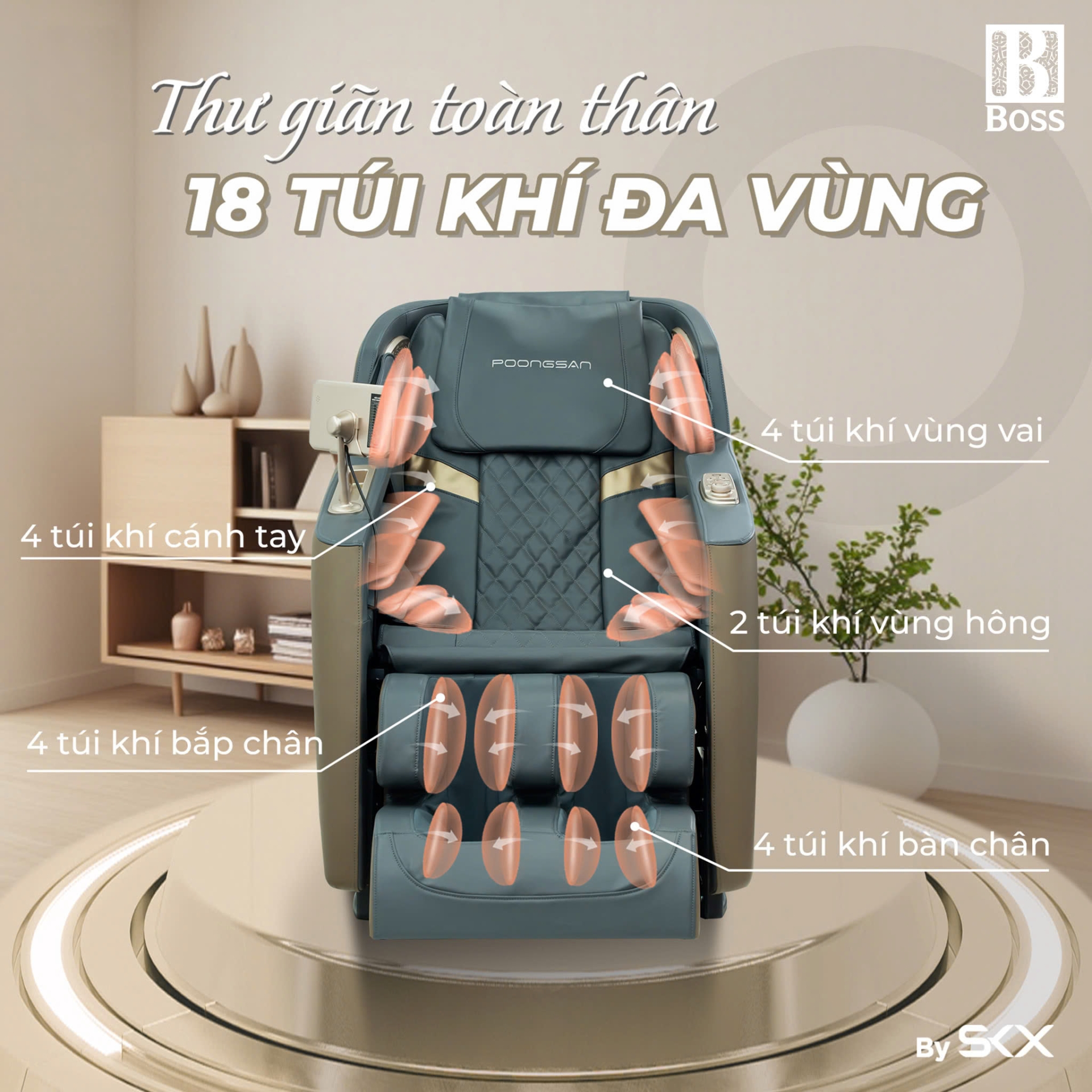 Ghế masage MCP-106