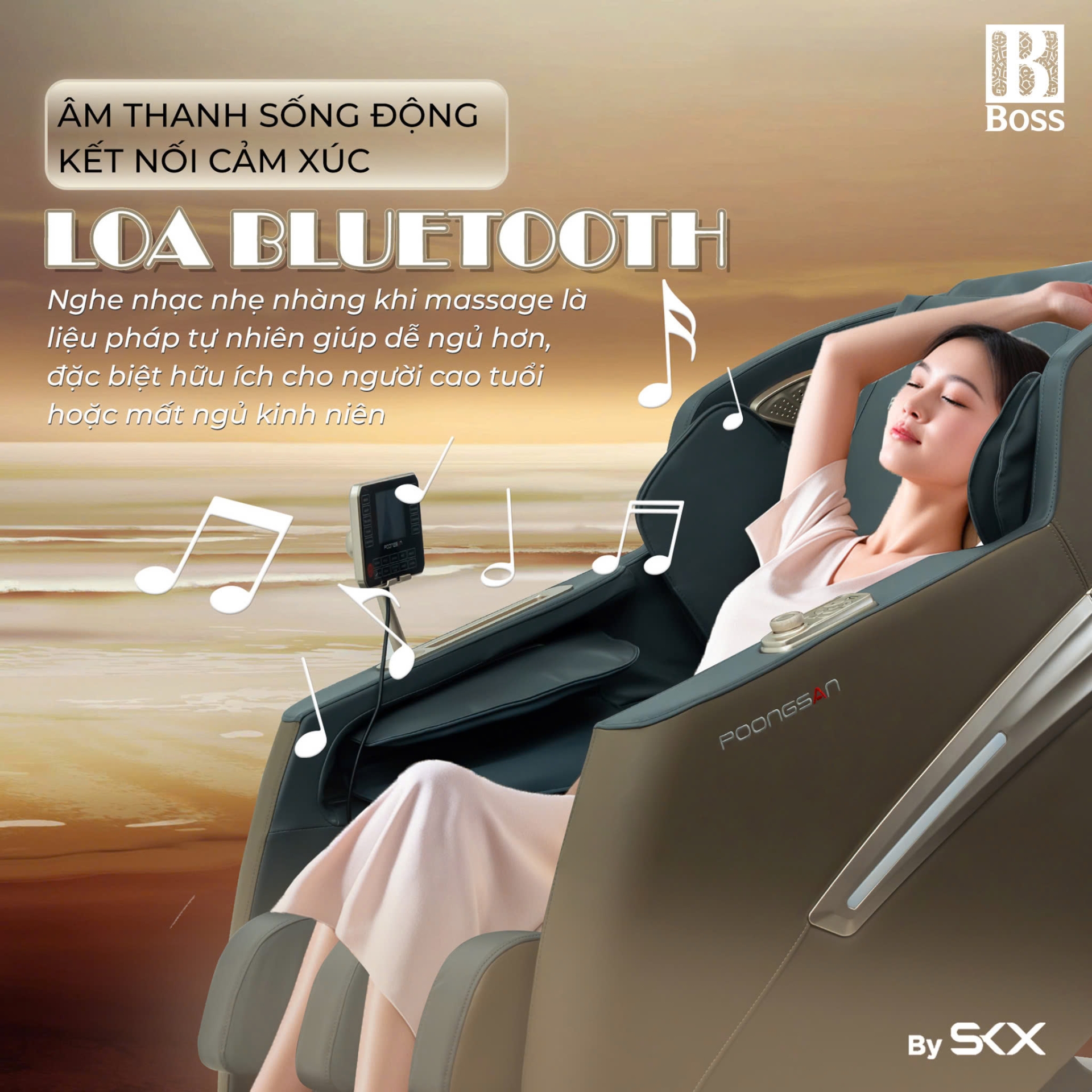 Loa Bluetooth, thư gi&atilde;n đa gi&aacute;c quan c&ugrave;ng &acirc;m nhạc