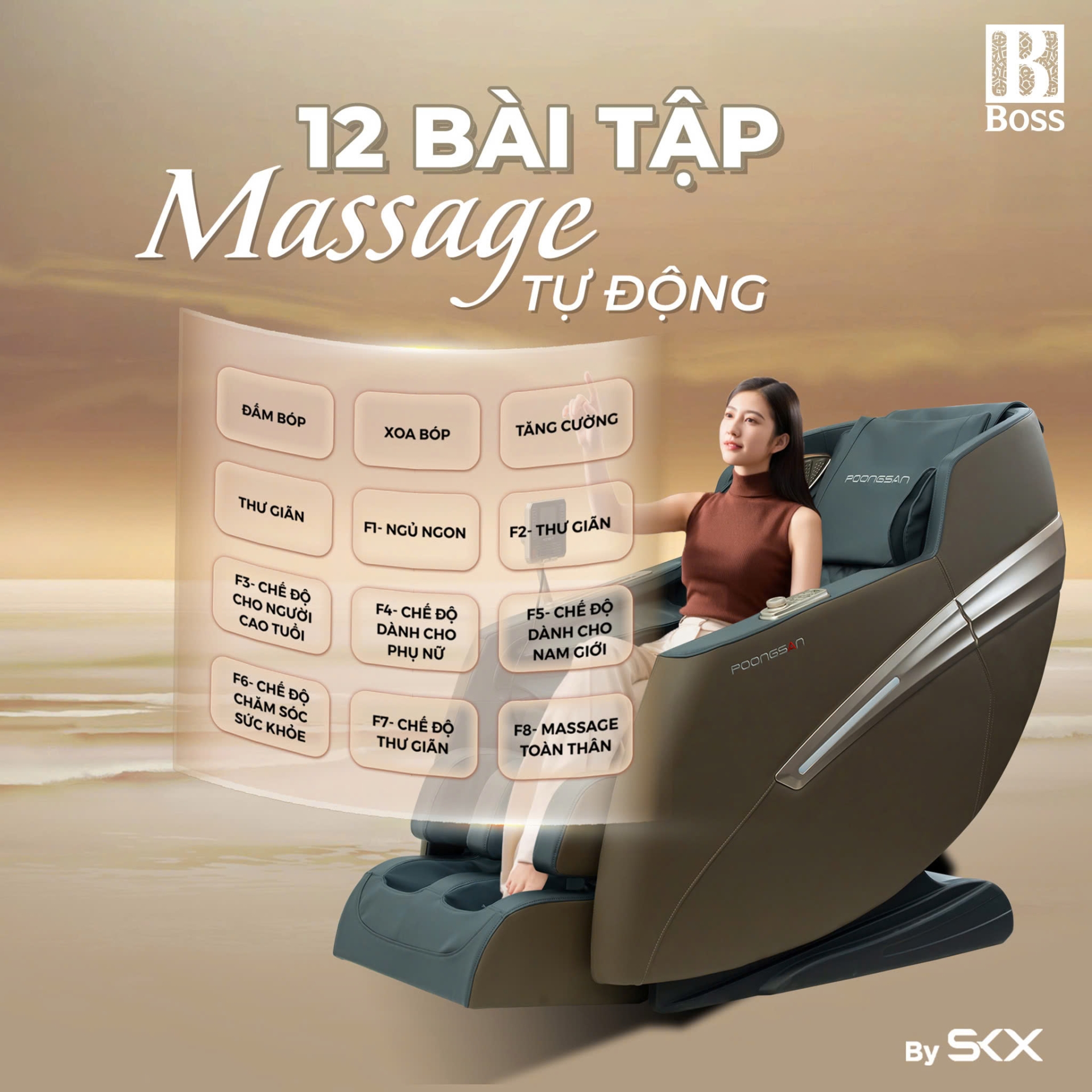 Ghế masage MCP-106
