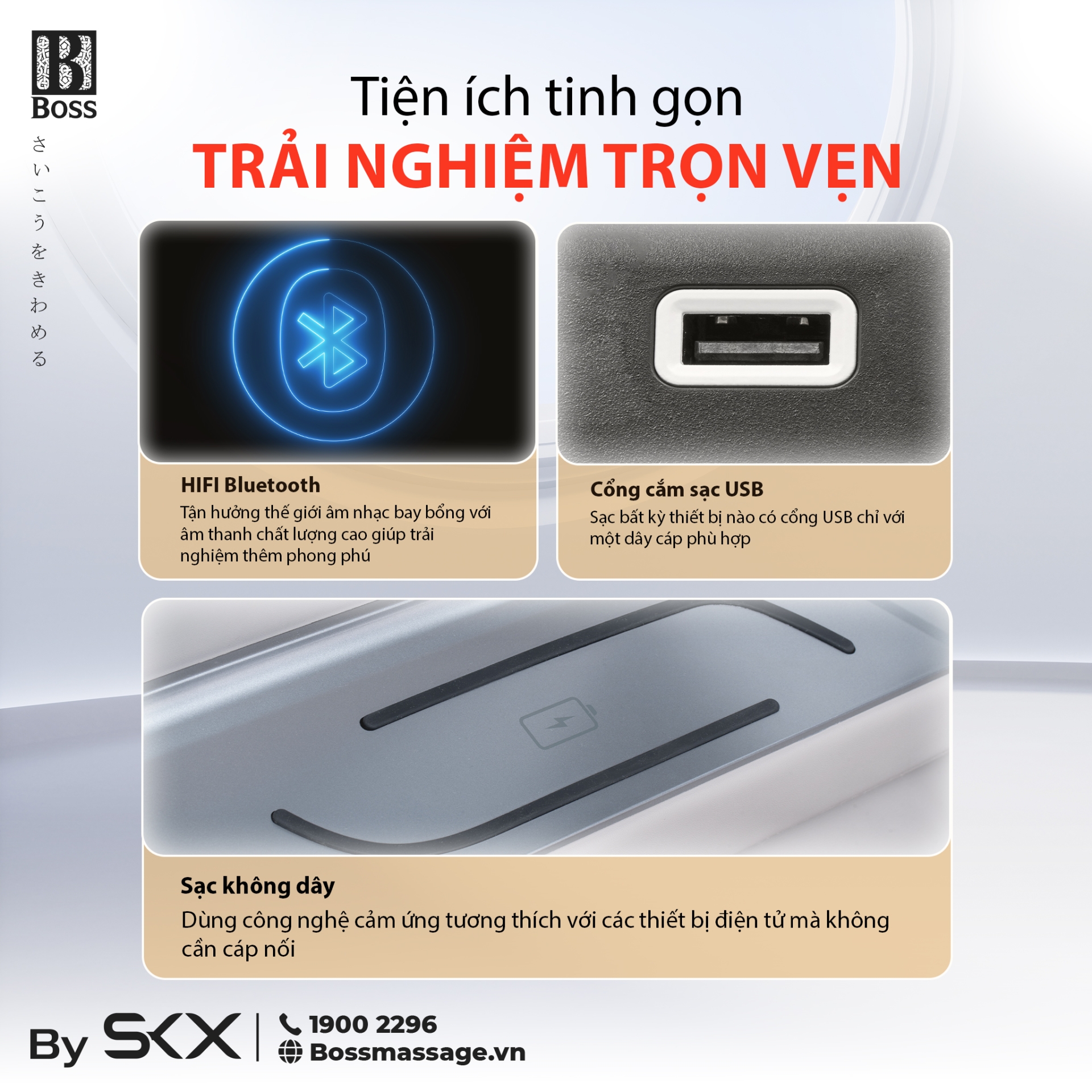 Hệ sinh th&aacute;i tiện nghi - Giải tr&iacute; & Sạc pin trong tầm tay