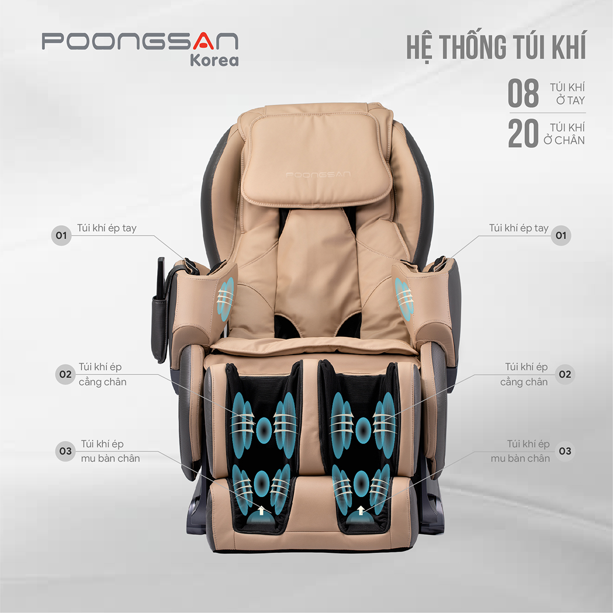 Đột ph&aacute; với c&ocirc;ng nghệ massage kh&iacute; n&eacute;n