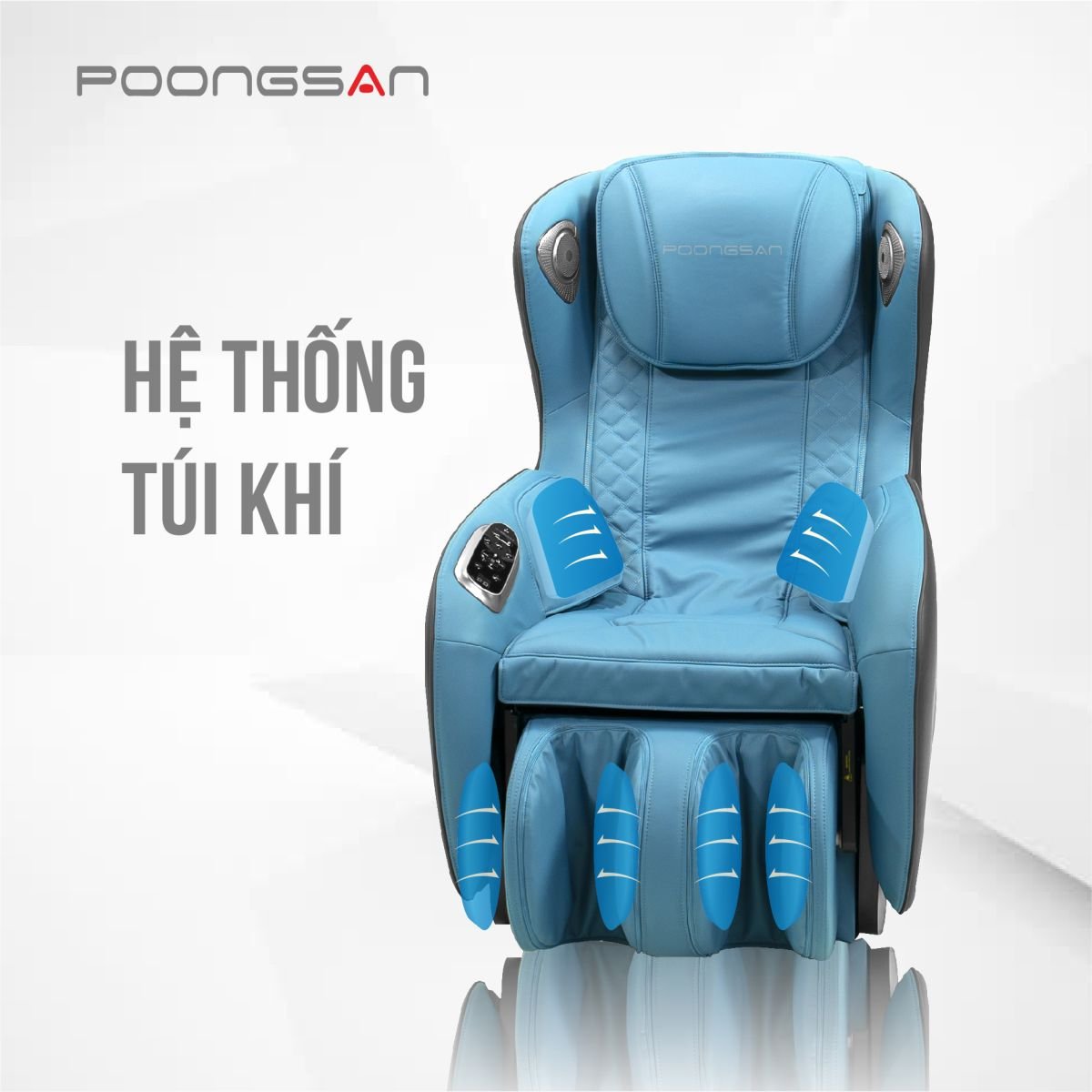 Poongsan MCP 129 trang bị hệ thống t&uacute;i kh&iacute; &ecirc;m &aacute;i