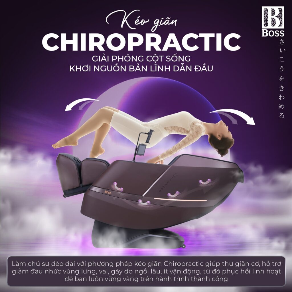 Liệu Ph&aacute;p Chiropractic - Giải ph&oacute;ng trục sống, bứt ph&aacute; th&agrave;nh c&ocirc;ng